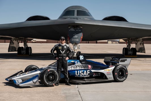 U.S. AIR FORCE, ED CARPENTER RACING UNVEIL NEW B-2 SPIRIT STEALTH